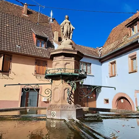 Lägenhet Entre Vignes Et Vergers Maison Historique Gueberschwihr